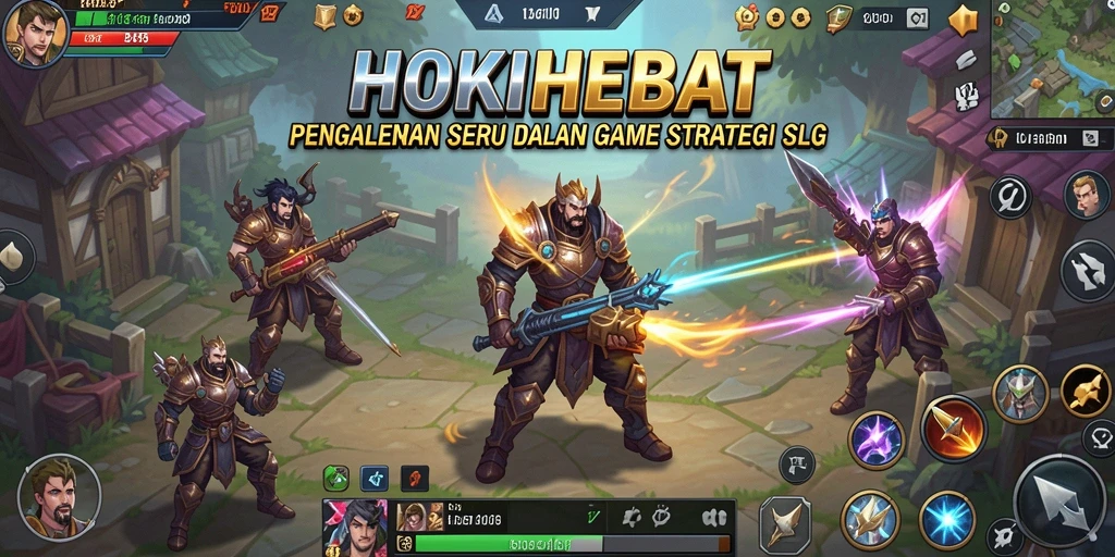 Screenshot HOKIHEBAT menampilkan gameplay yang mendebarkan dan strategis.