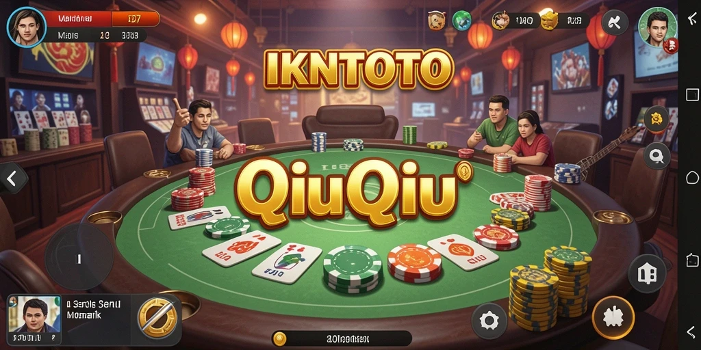 Gameplay seru QiuQiu di IKNTOTO yang menantang.