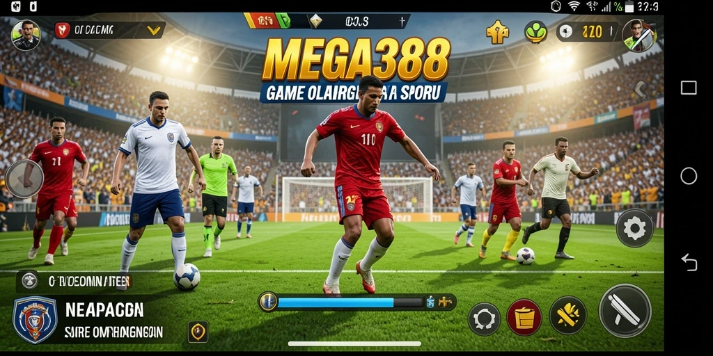 Tampilan utama gameplay MEGA388 yang menarik dan menghibur.