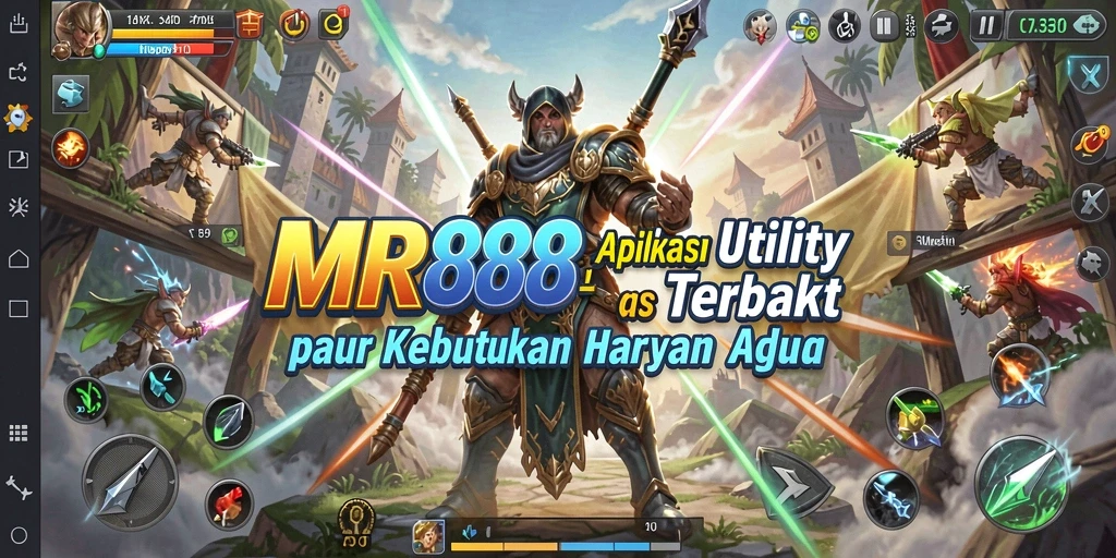 Tampilan screenshot MR888 yang menunjukkan fitur Utility dalam penggunaan.