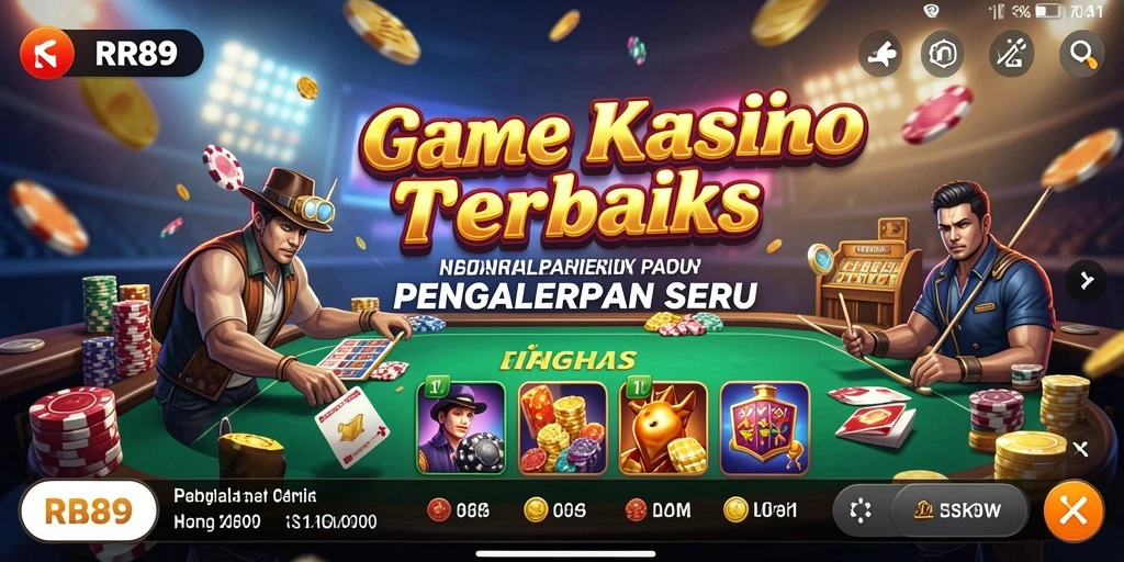 Tampilan menarik dari gameplay Kasino di RR89.
