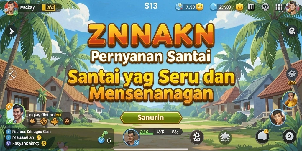 Tangkapan layar gameplay S13 menampilkan level yang cerah dan interaktif.