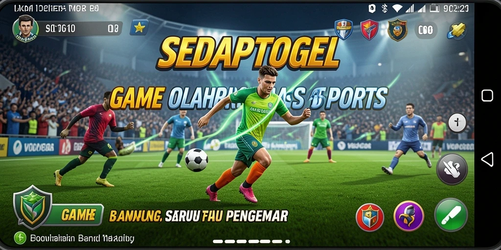 Tangkapan layar SEDAPTOGEL menampilkan aksi seru dalam pertandingan olahraga.