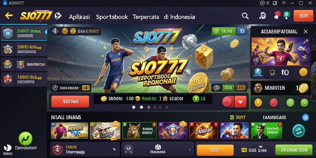 Screenshot yang menampilkan antarmuka taruhan di SJO777.