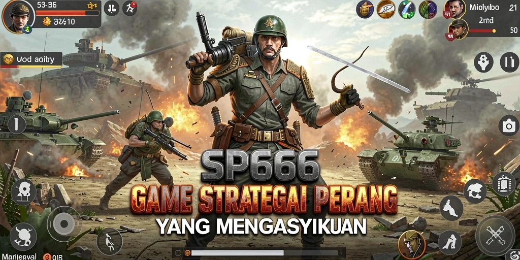 Menampilkan aksi pertempuran strategis di SP666.