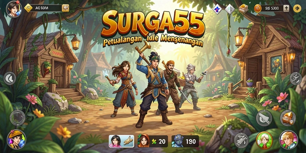Tampilan gameplay SURGA55 yang memikat dan menarik perhatian.